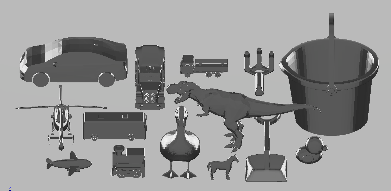 Toys objects